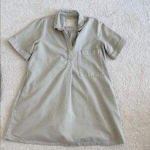 Pilcro Light Gray Collared Shirt